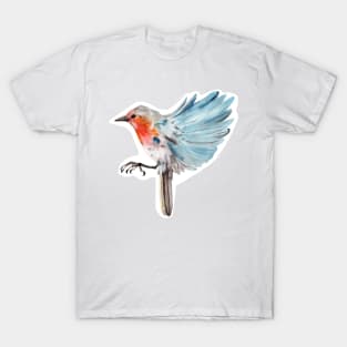 Robin flying. Robin T-Shirt